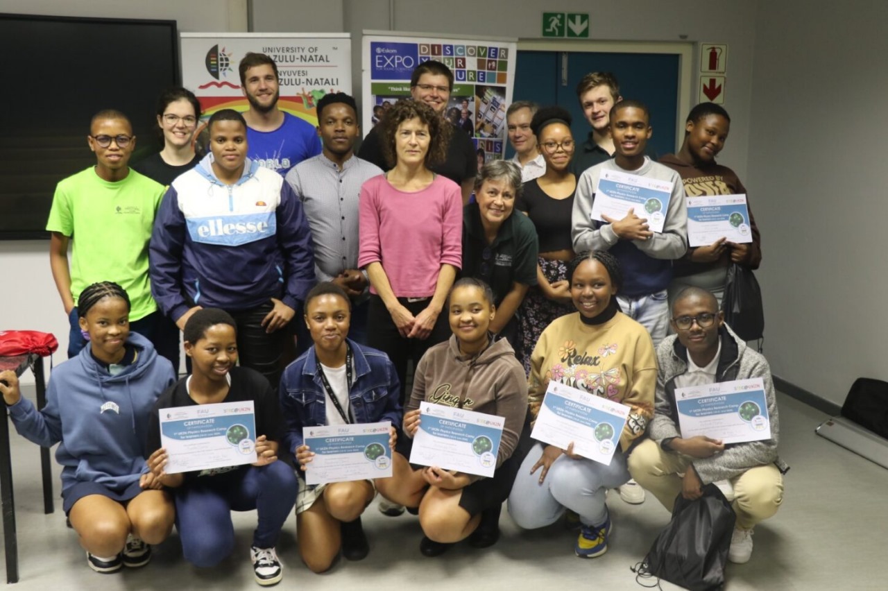 First Physics Research Camp at UKZN